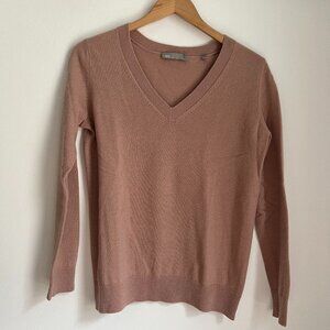 Vince Cashmere Oversized V-neck Sweater XS